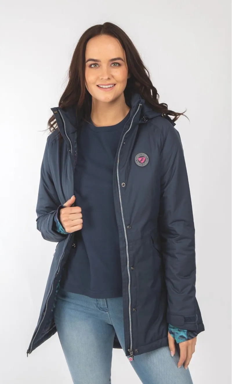 Shires Aubrion Woodford Coat Ladies in Navy